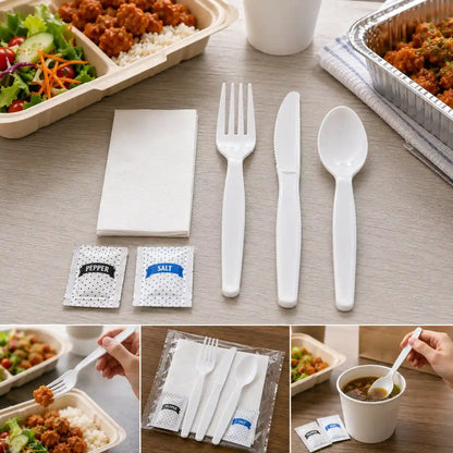 Wrapped Cutlery Kit