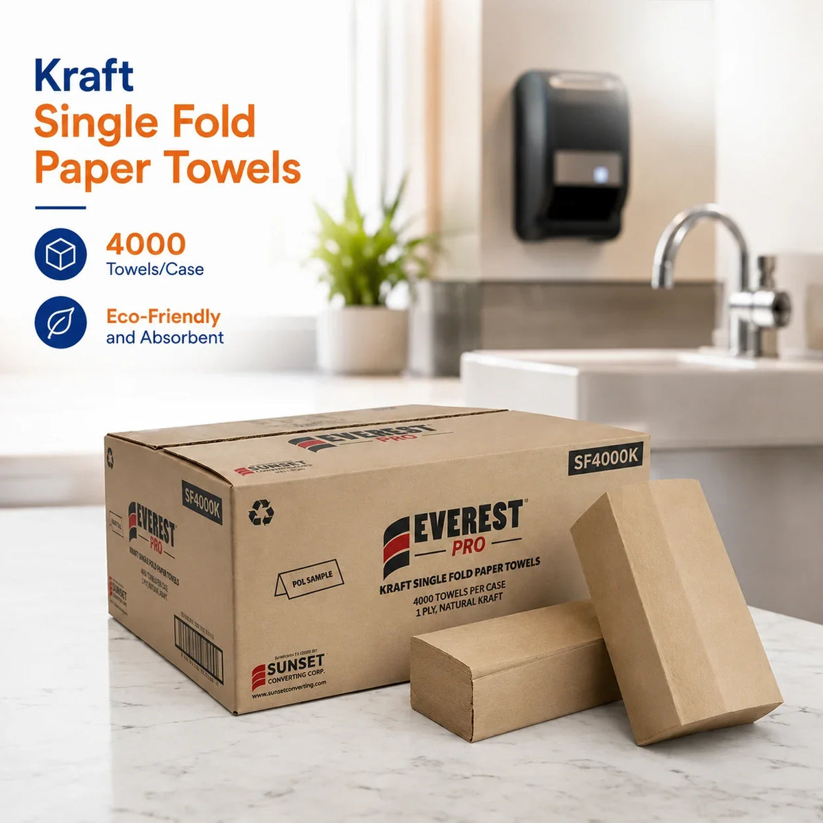 Kraft Single Fold Towels