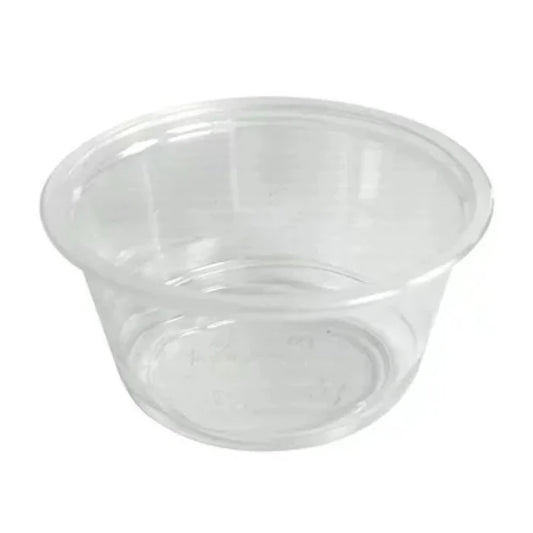 2 Oz Clear Plastic Portion Cups for Sauce, Condiments, Dips, Dressings & Samples (2500/Case)