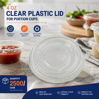 4 oz Portion Cup Lid