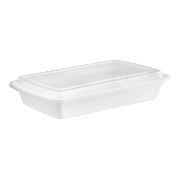 Black Rectangular Plastic Food Box