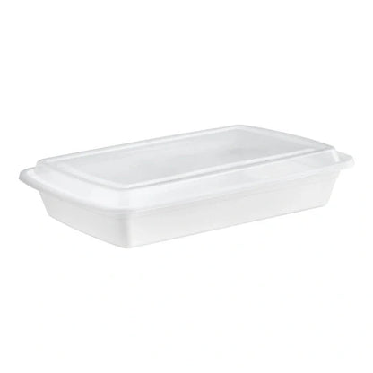 Black Rectangular Plastic Food Box