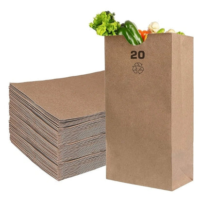 20lb brown kraft paper bags