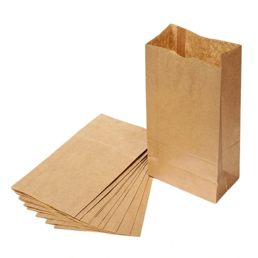 3lb brown kraft paper bags
