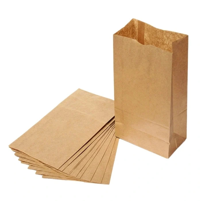 8lb brown kraft paper bags