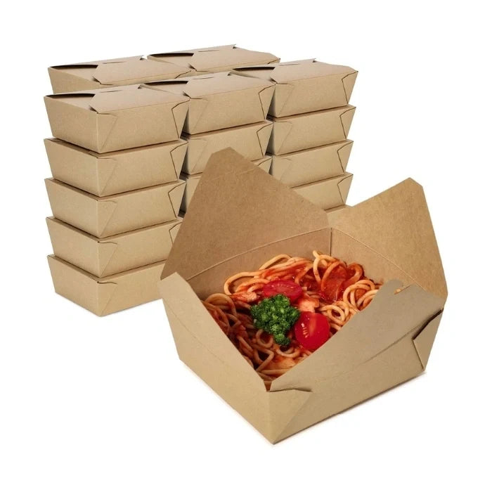 Medium Brown kraft paper food box