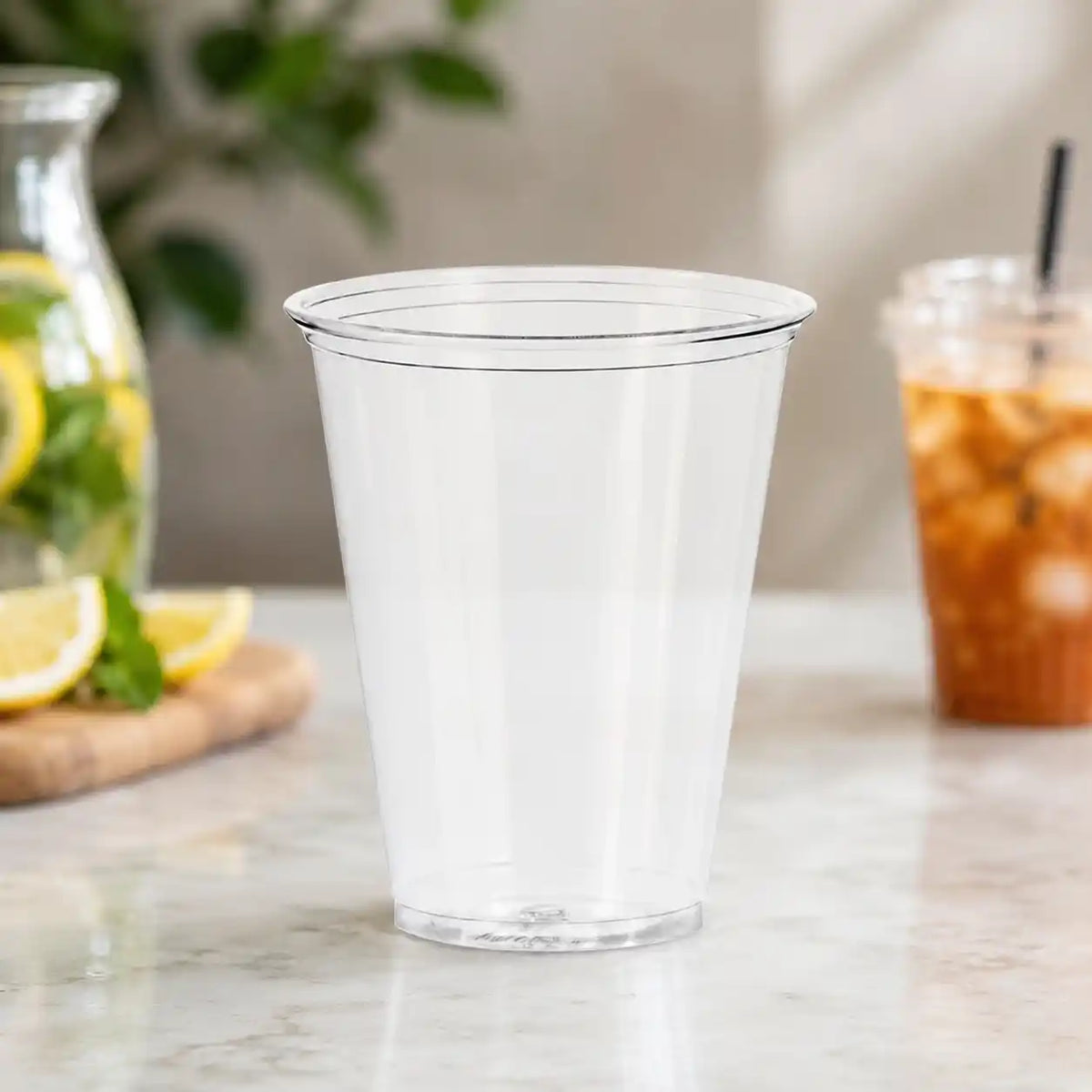 Wrapped Plastic Cup