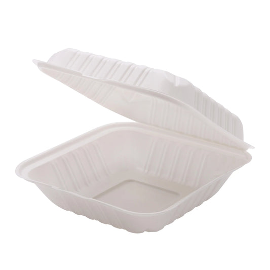 PH801 8 X 8 MFPP Hinged Container White