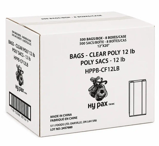 12 lb Poly Bag