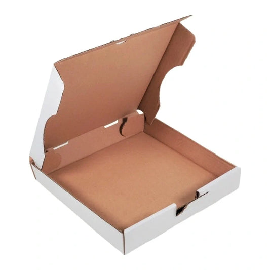 10x10 White pizza packaging box