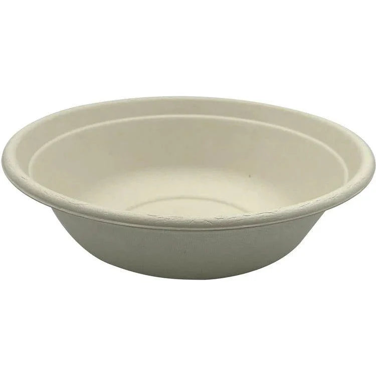 BC8524 24oz Round Bagasse Bowl