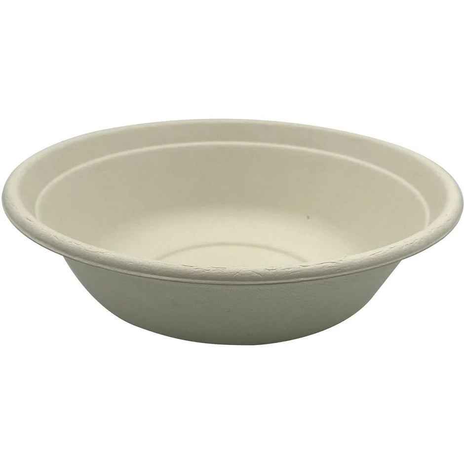 BC8532 32oz Round Bagasse Bowl