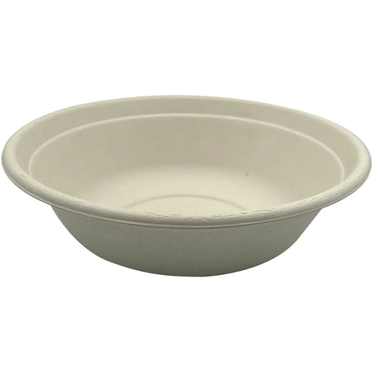 BC8532 32oz Round Bagasse Bowl