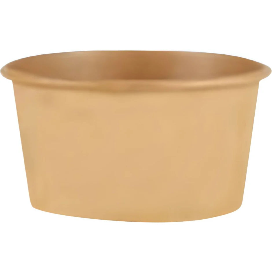 FC808K 8oz Paper Food Container Kraft