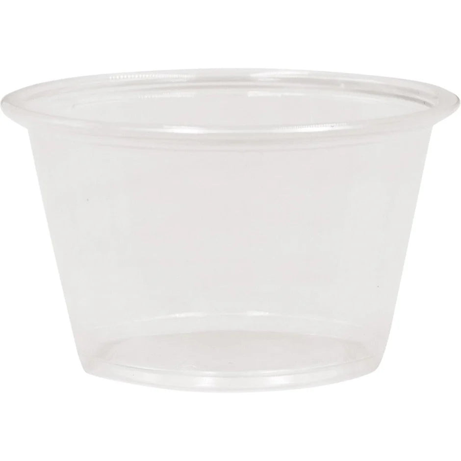 PC400 4oz Clear Plastic Portion Cup