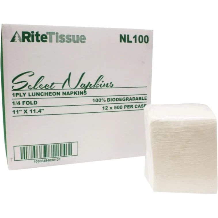 NL100 RiteTissue 1ply Luncheon Napkins