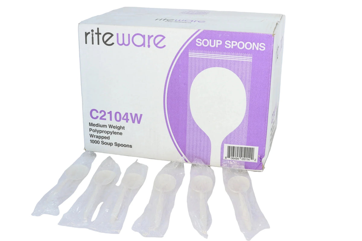 C2104W RiteWare White SoupSpoon