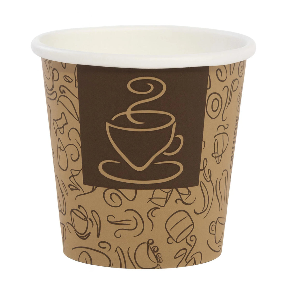 HC08CF RiteWare 8oz Paper Hot Cup Cafe