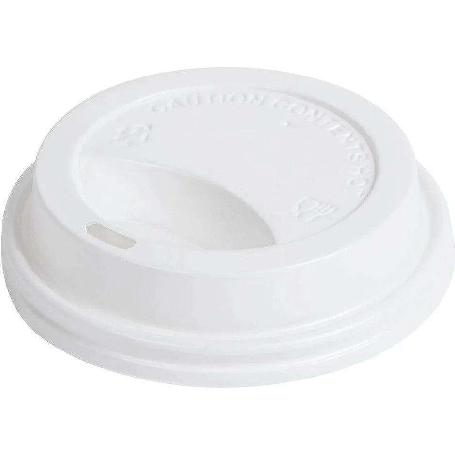 HDL10W RiteWare Dome Lid White 10-20oz