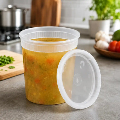 Round Plastic Container