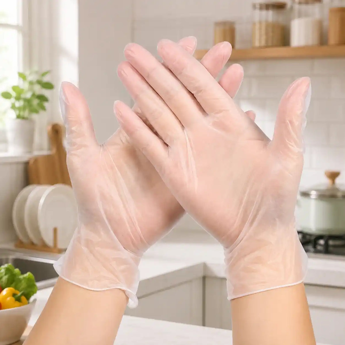 Large Vinyl Gloves