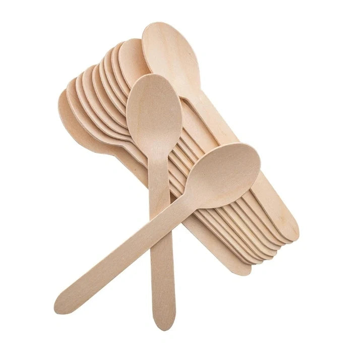 Wooden Spoon 6.25 Inch Compostable